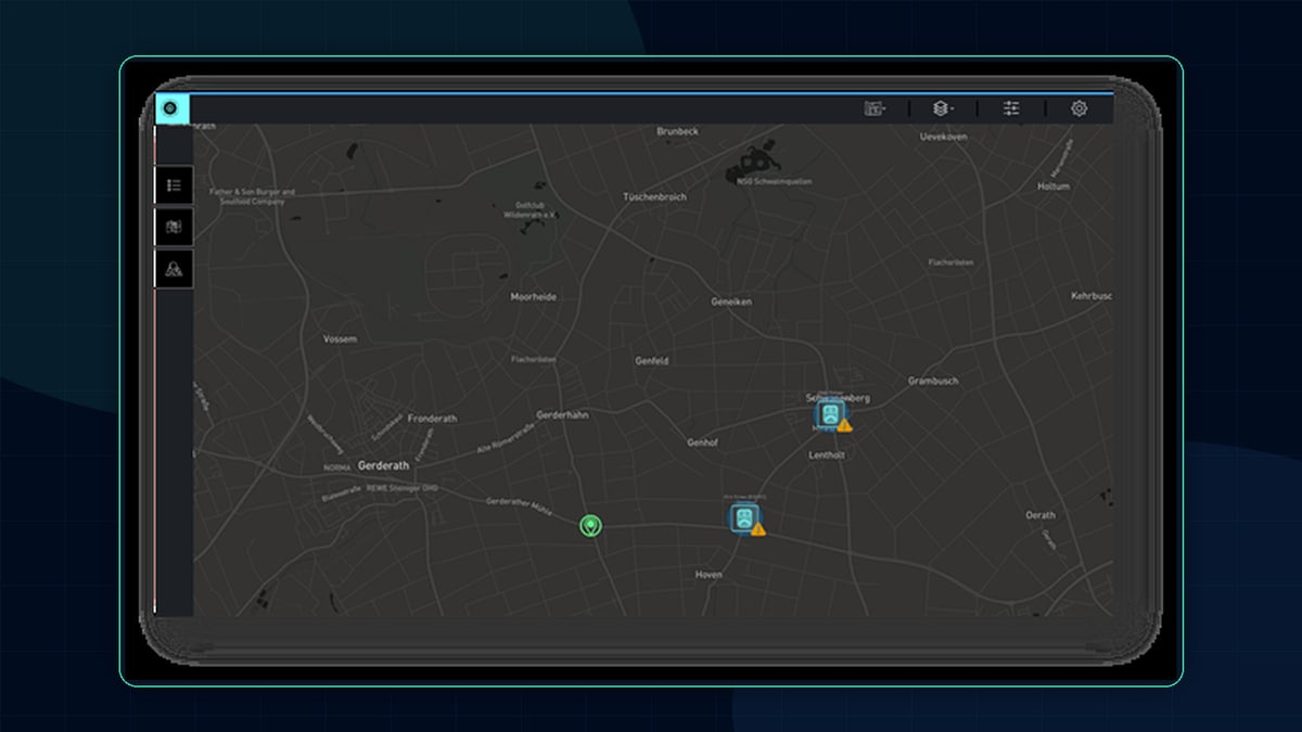 Live Maps for Security Operations - ORBNET